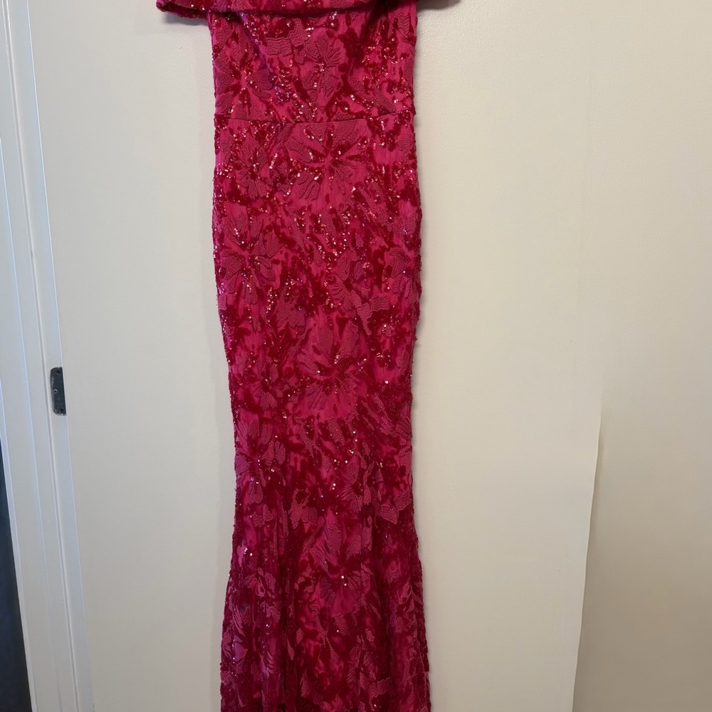 Nicole Bakti Vibrant Pink Dress